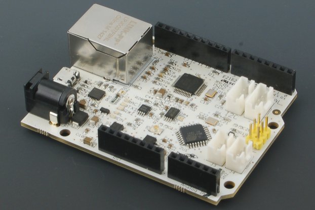 UnoNet Arduino board with Ethernet (Atmega328PA)