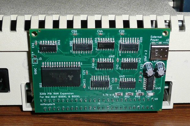 320k Memory Upgrade For the Atari XL Computers