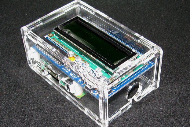 Raspberry Pi A+/B+ Adafruit LCD Case