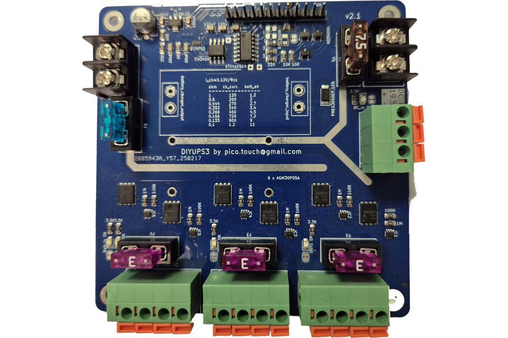 DCzilla - DIY DC UPS control board 1