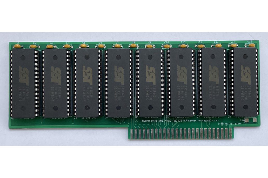 ProDOS NVRAM Drive 4MB R/W v5.2 for Apple II 1