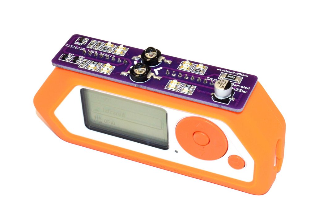 Flipper Zero Double Barreled IR LED Blaster dazzle 1