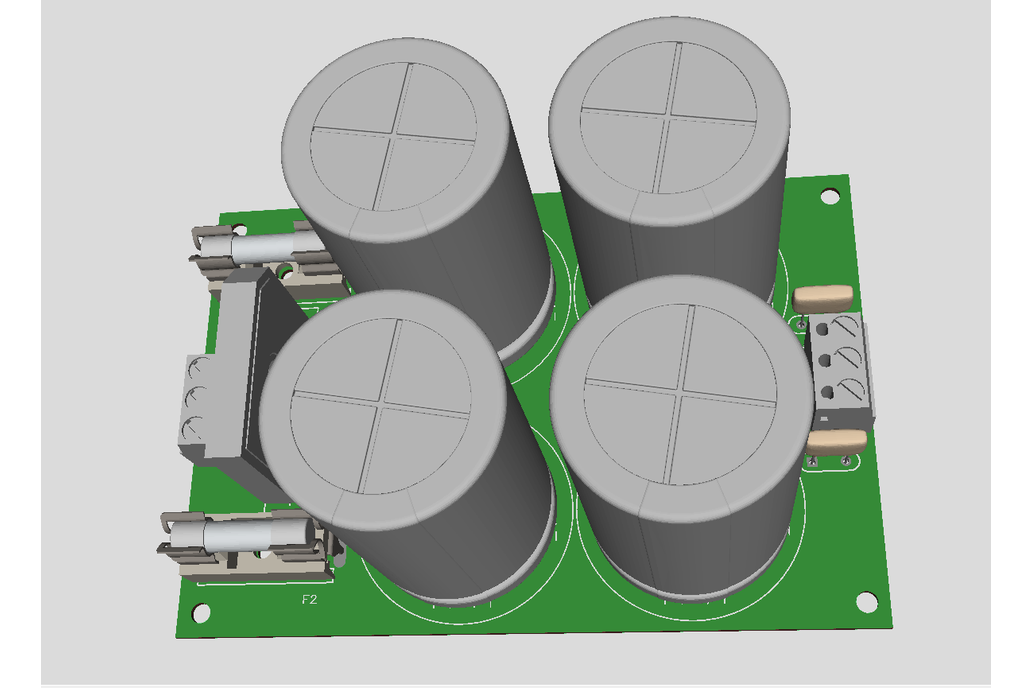 GERBER files for audio suitable dual power supply  1