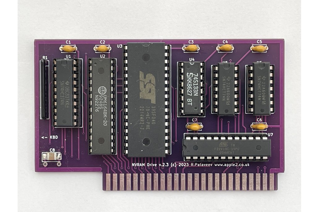 ProDOS NVRAM Drive 512kB v2.3 for Apple II 1
