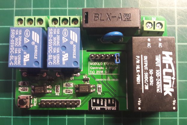 ESP8266 Dual/Triple Relay module