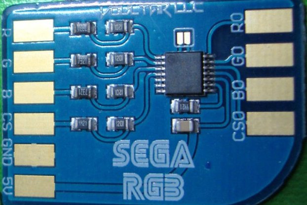 SEGA RGB Bypass Board