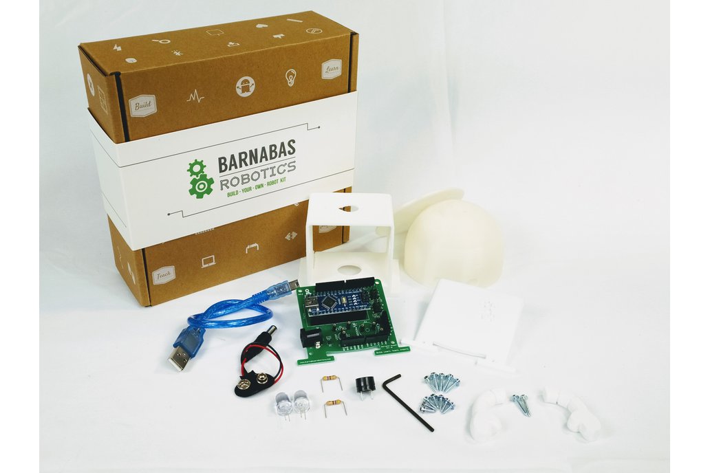 Barnabas-Bot: 3D printed Arduino-based robot 1