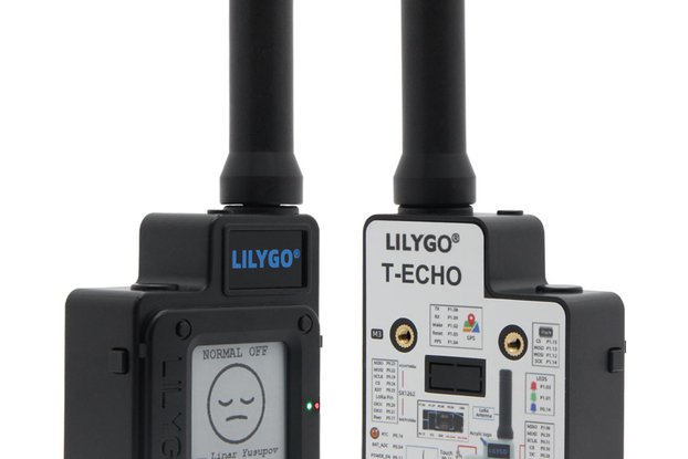 LILYGO® SotfRF T-Echo Black LoRa SX1262 868MHz