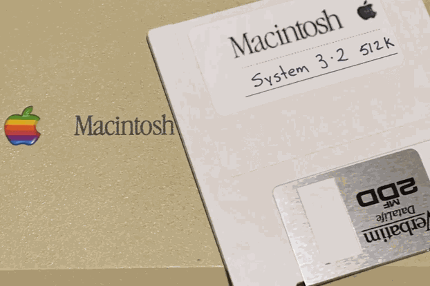 Macintosh System Disk Boot Classic Vintage Plus