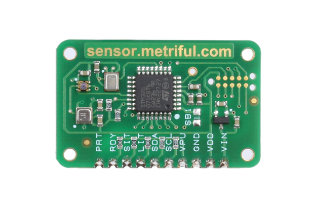 Sensor board for air quality, sound, light