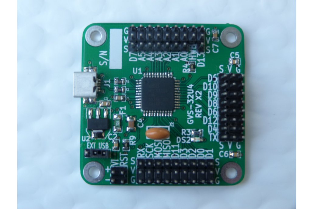 Arduino Leonardo compatible - GVS pins (GVS-32U4) 1