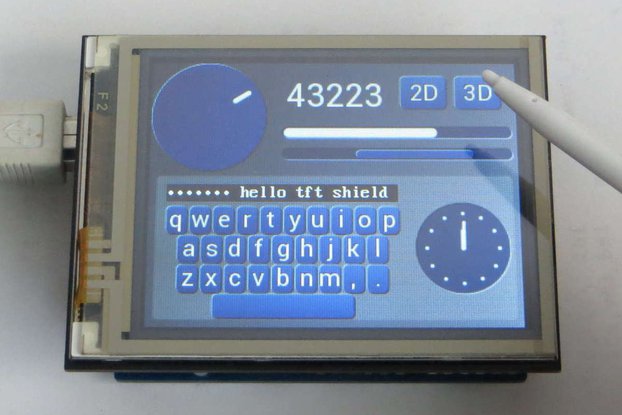 TFT FT810 Arduino Shield