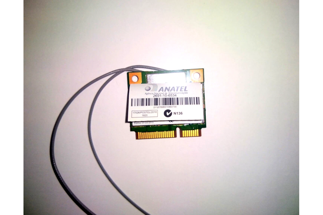 Anatel Wifi Network PCI Express Receiver Card Kit 1