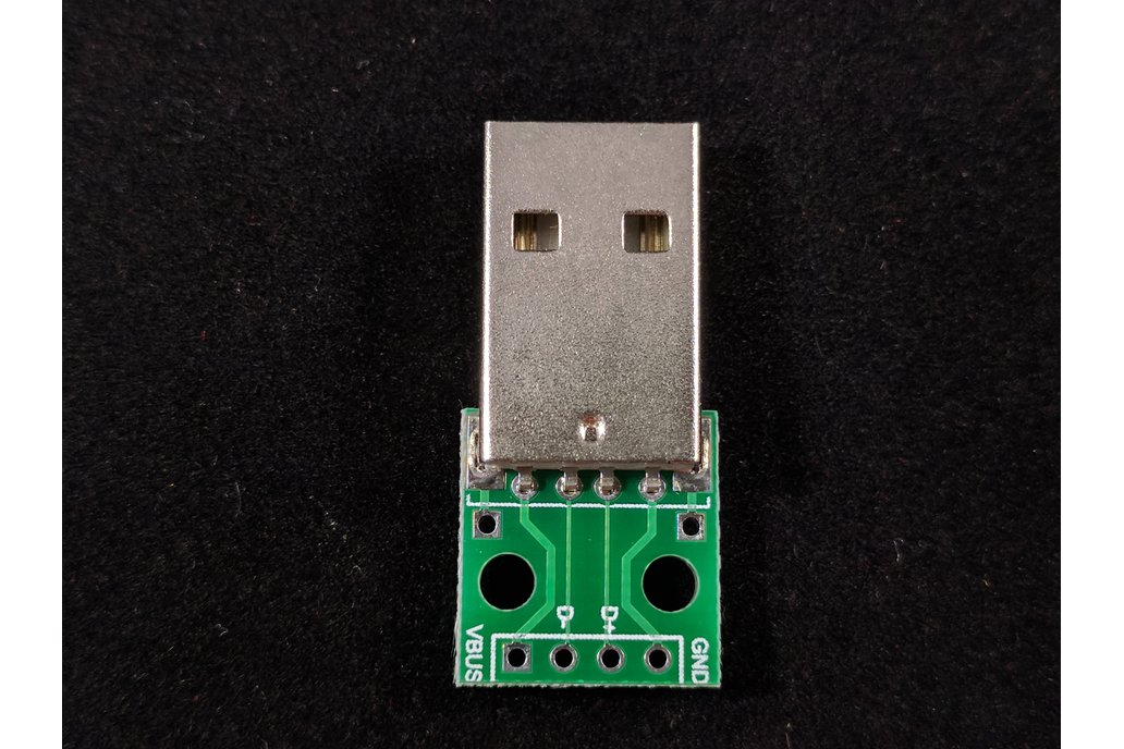 Male A-USB to DIP Adapter Converter 4 pin PCB 1