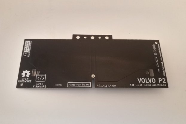 Dual Band GPS antenna (EU) for Volvo P2 cars
