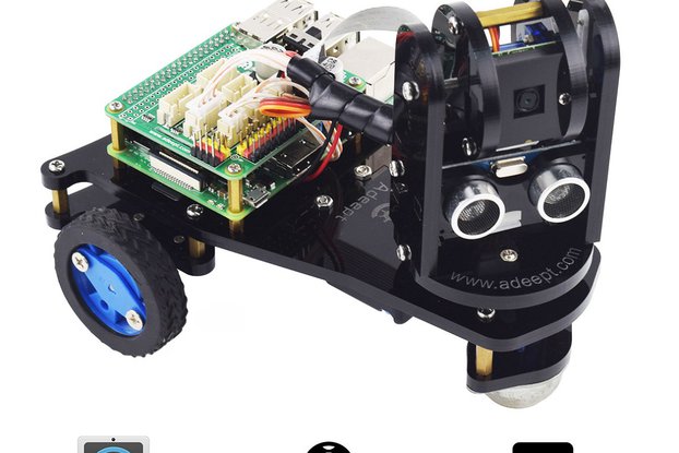 Adeept PiCar-Raspberry Pi 3WD Smart Robot Car Kit