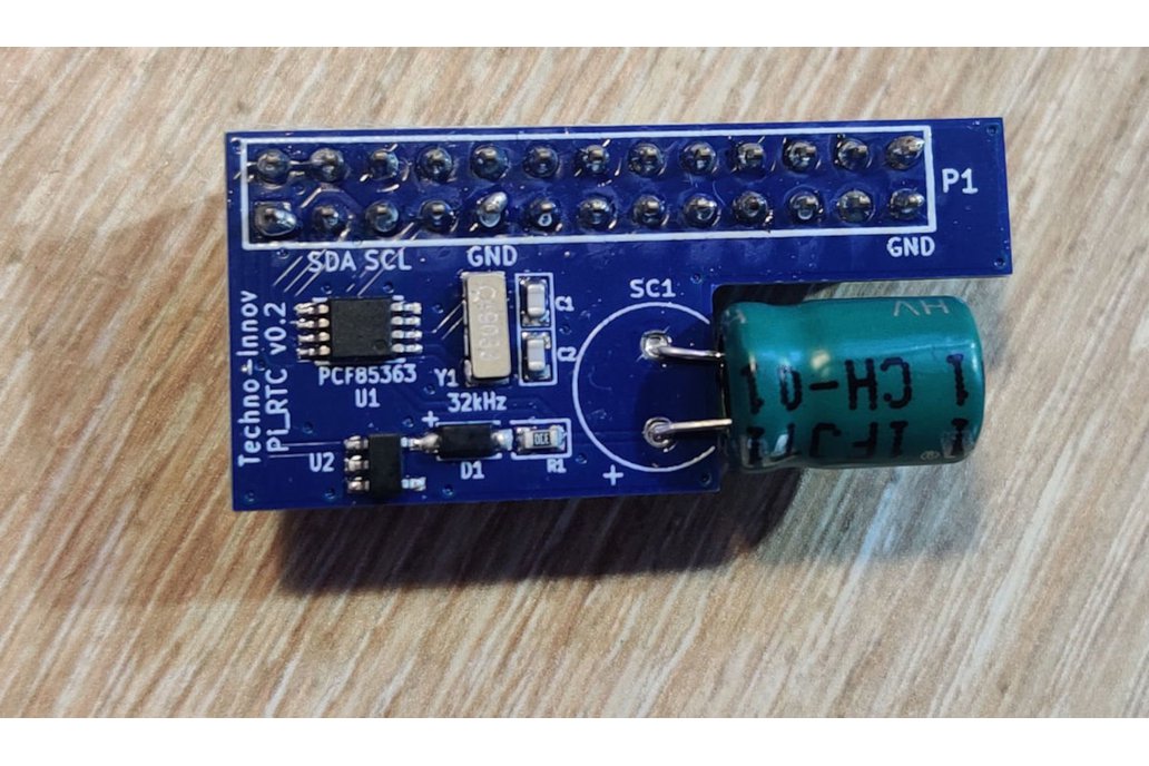 Pi RTC with superCapacitor 1