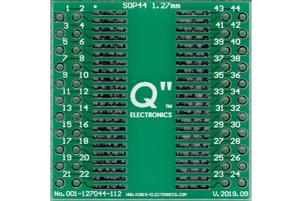 SO44,SOJ44,SOP44,SOIC44 1.27mm(0.05") to 2xIDC2x11 1