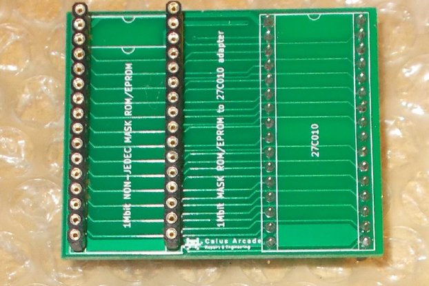 1Mbit MASK ROM/EPROM to 27C010 adapter