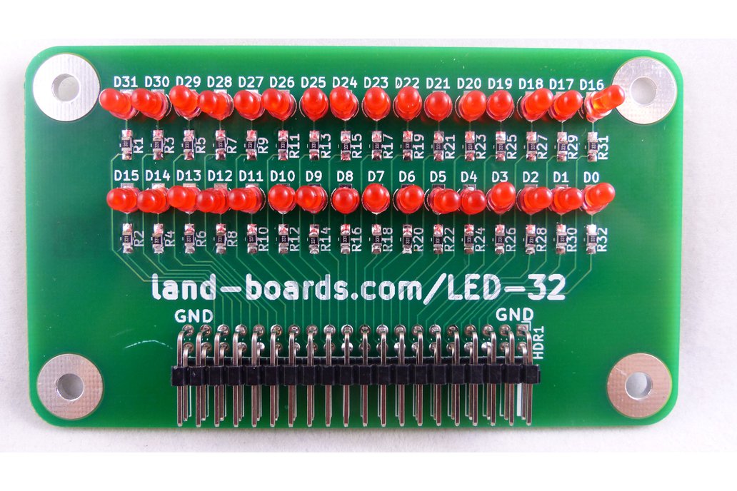 32-LED Card (PWB Only or Assembled) 1