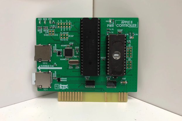 Apple II ProDOS Floppy Drive Emulator Card