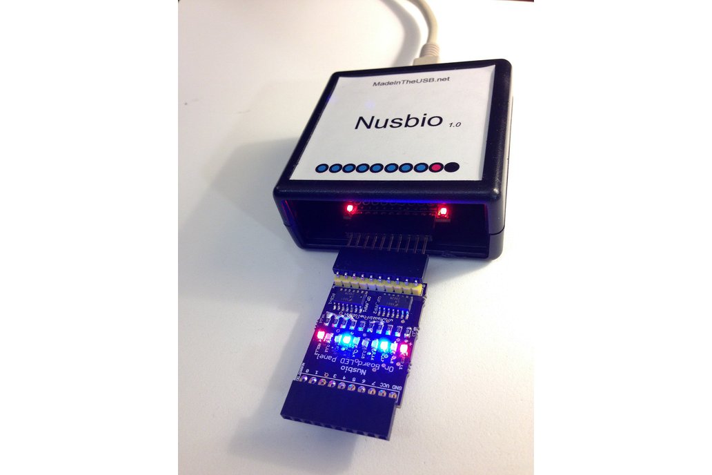 8 On Board LEDs Panel For Nusbio 1