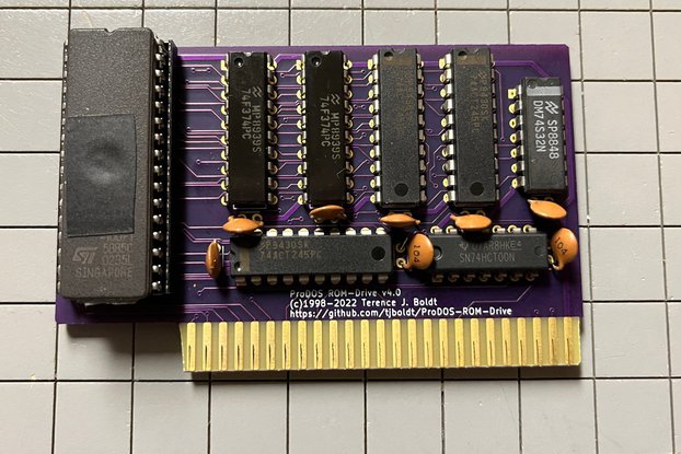 Apple II ProDOS bootable 1MB read-only drive v4.0