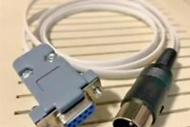 Apple IIc Serial Cable for ADTPro Transfer 1m 3ft