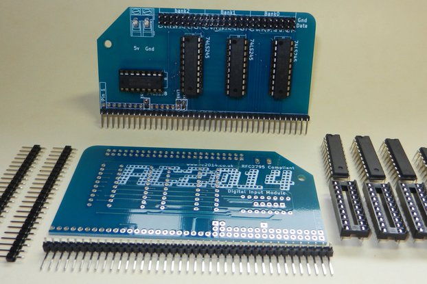 Digital Input Module For RC2014 Z80 Computer