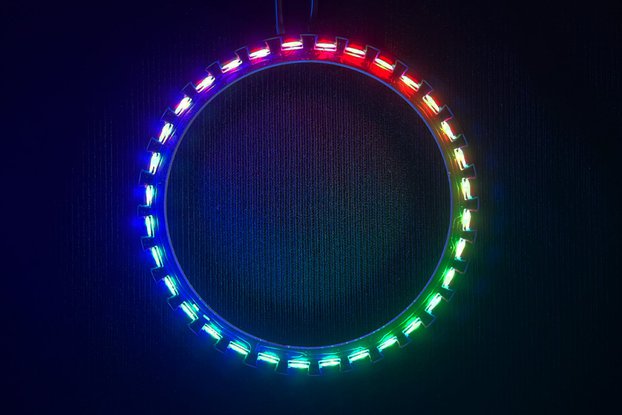WS2812B Right Angle RGB LED Ring 32 LED RGB Ring