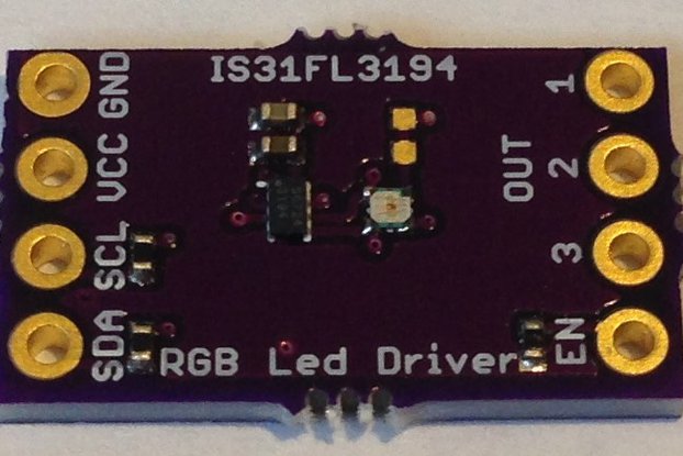 IS31FL3194 Programmable 3-Channel LED Driver