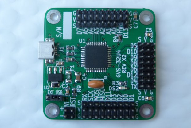 Arduino Leonardo compatible - GVS pins (GVS-32U4)