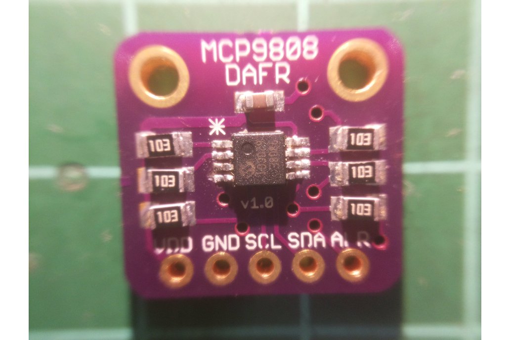 MCP9808 High Accuracy Temperature Sensor 1