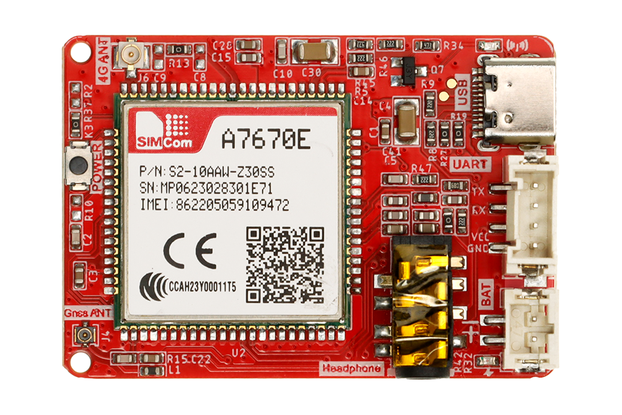 Crowtail-4G SIM A7670E Module GPS Breakout Board