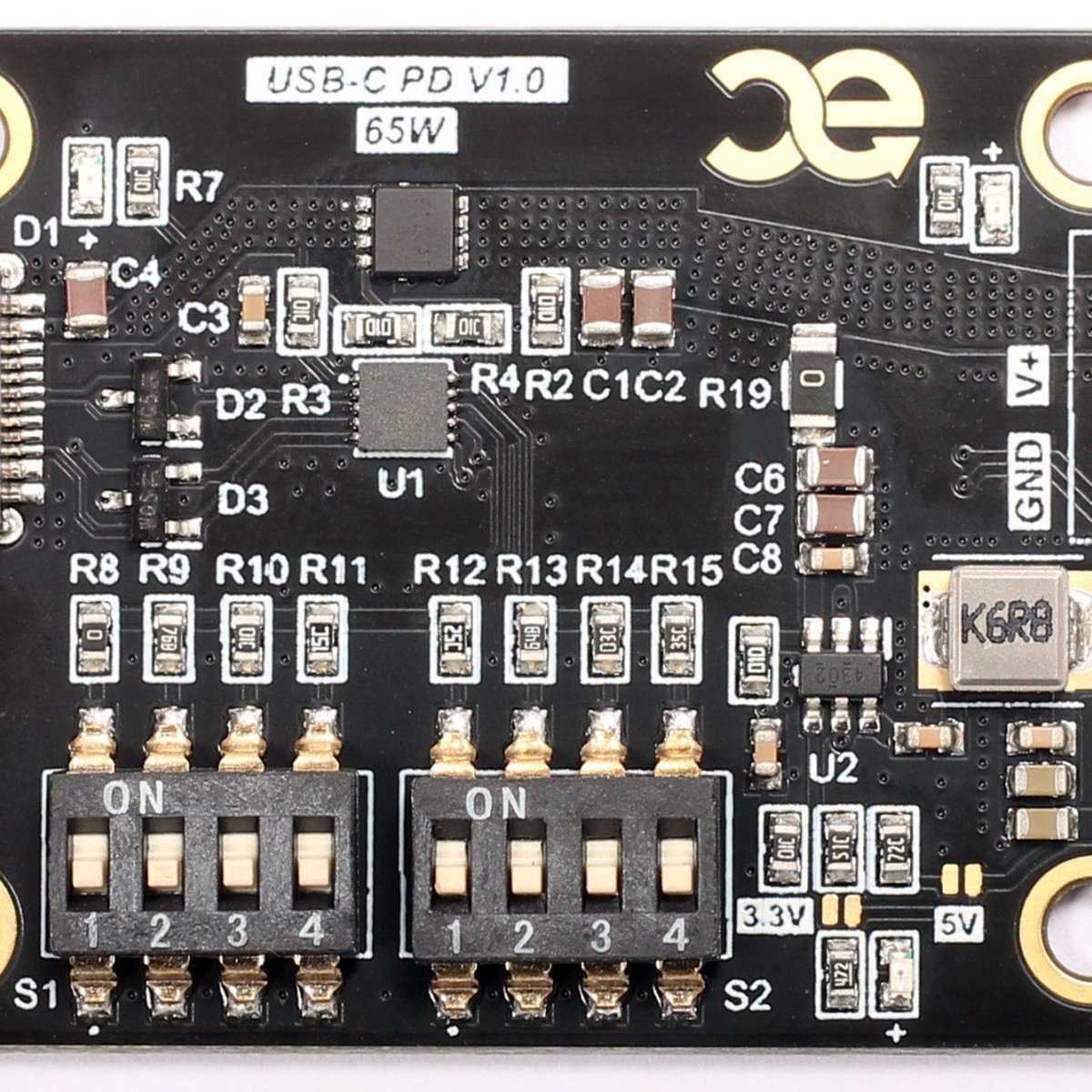 MAKERPALS Board USB-C Power PD Tindie from Delivery on 65W