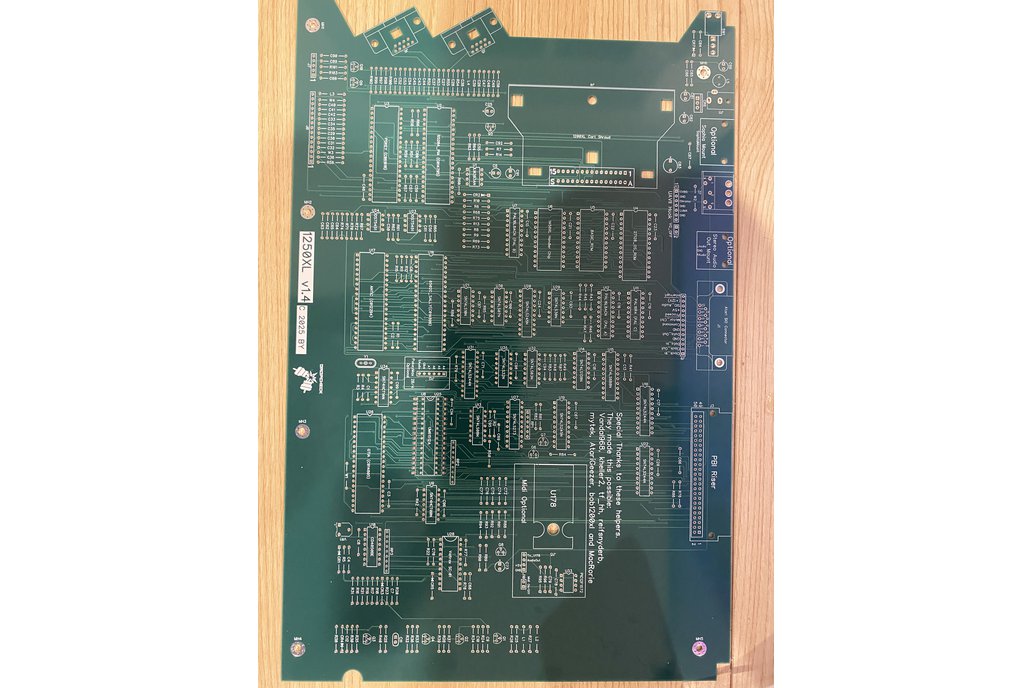 Atari 1250XL v1.4 Bare Motherboard 1