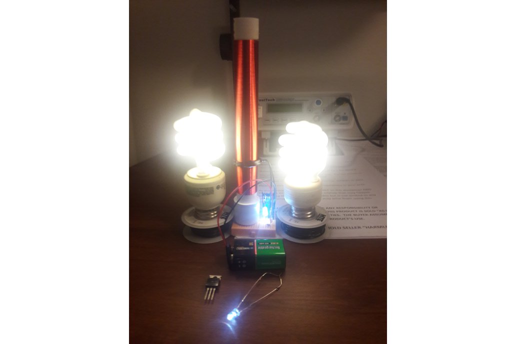 Fully Assembled Mini Tesla Coil Slayer Exciter Mad 1