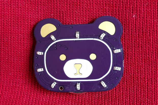 Wearable Bear Badge