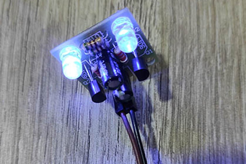 DIY Kit Sound Controlled LED Lighting Glasses from ICStation on Tindie