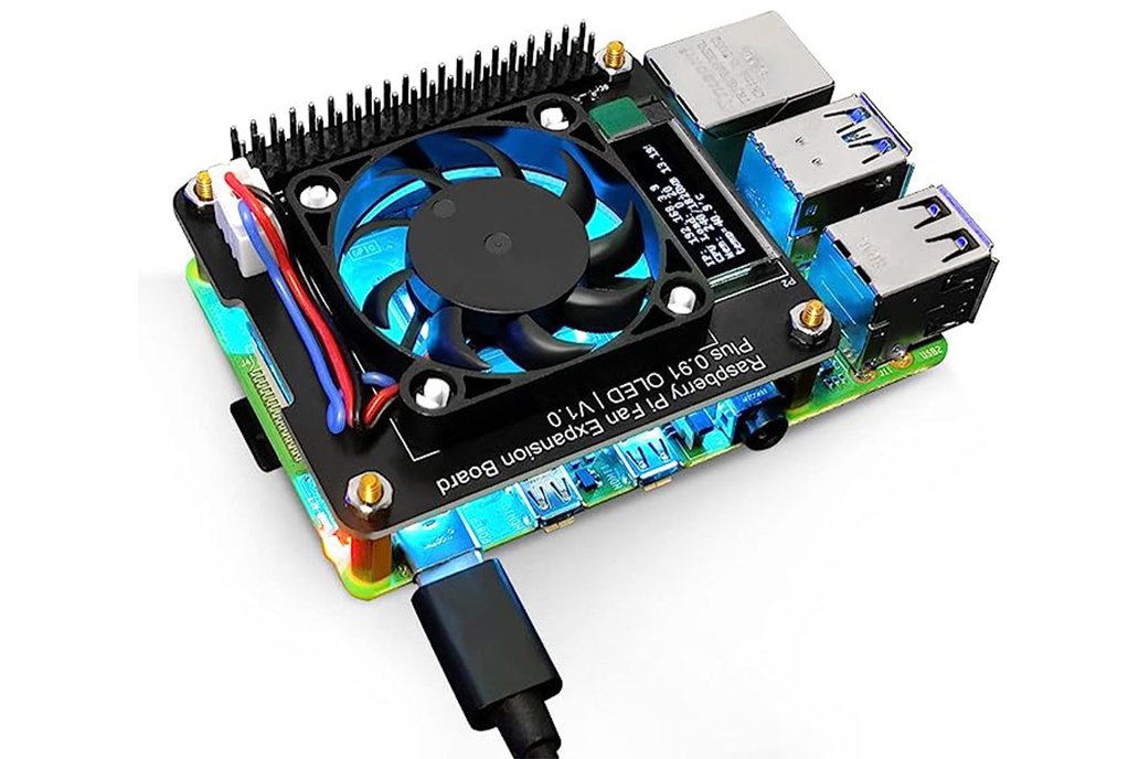52Pi Fan Hat for Raspberry Pi 4 Model B 1