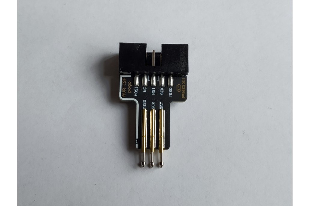 AVR-ISP Pogo Pin Adapter (2x5 IDC,2x3 Pogo 2.54mm) 1