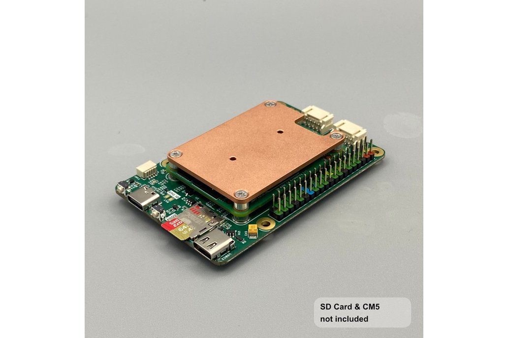 Ultra Low Profile IO-Carrier Board RPi CM5 1