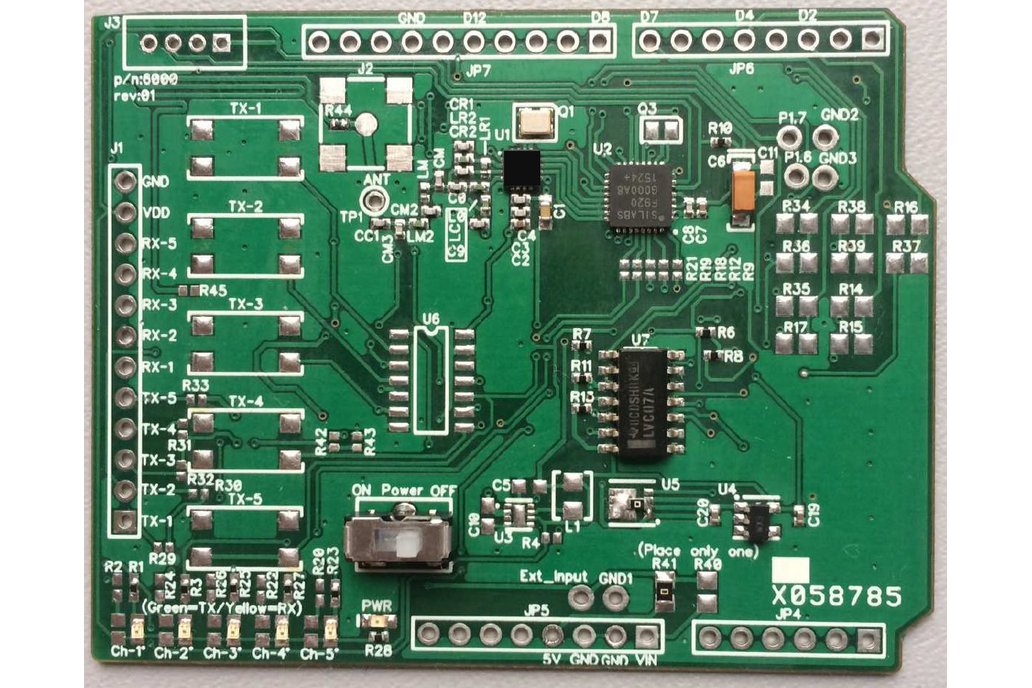 Arduino Uno Shield - Remote Control (Receiver) 1