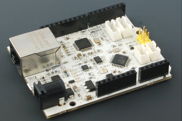UnoNet Arduino board with Ethernet (Atmega328PB)