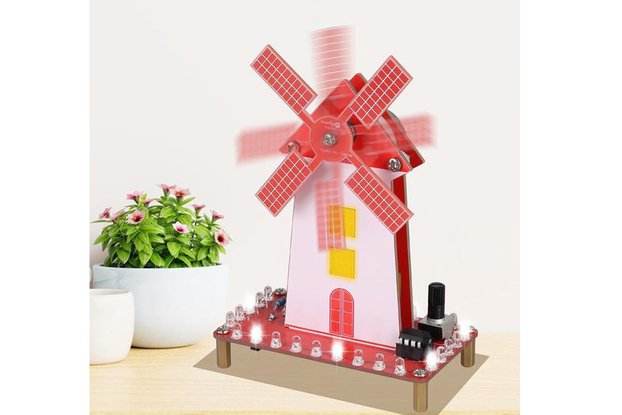 DIY Windmill Soldering Practice Kit