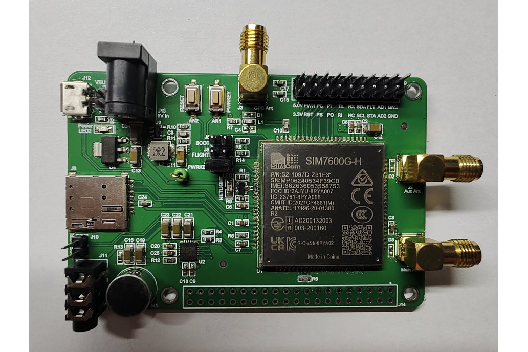 SIM7600G-H 4G modem board 1