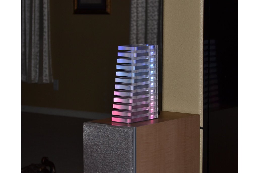 VU Tower Colorful Audio Visualizer with Bluetooth 1