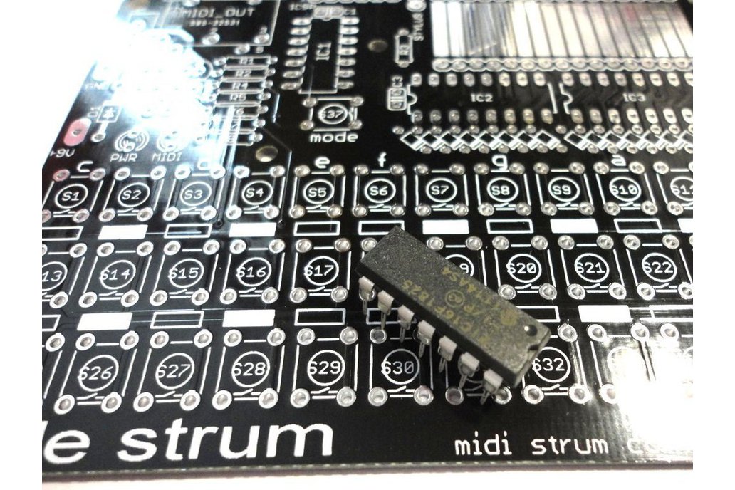 LE STRUM - Hack-it-yourself model (PCB + PIC) 1