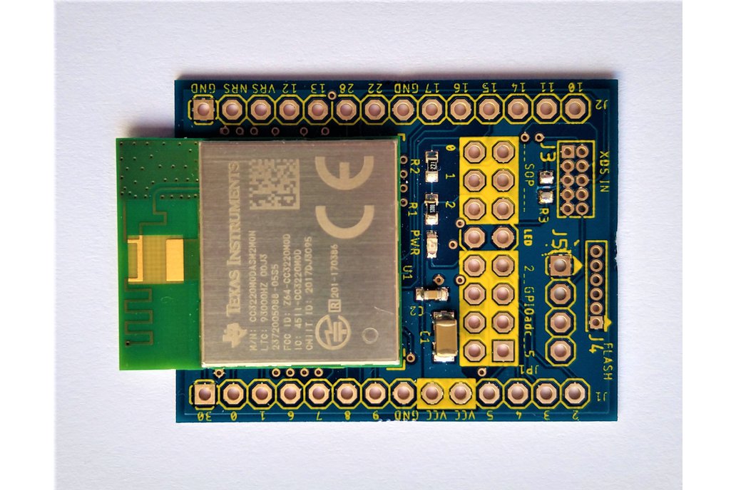 CC3220MODASM Maker Friendly WIFI Prototype board 1
