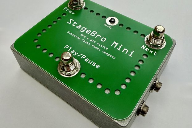 MP3/WAV Player Stomp Box "STAGE BRO Mini"